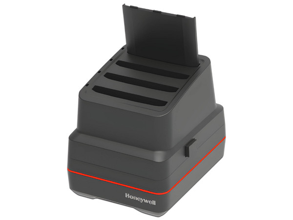 Cargador de Pilas HONEYWELL CT37-QBC-0 con Capacidad para hasta 4 Pilas. Compatible con Series CT30 XP y CT37. Color Negro.