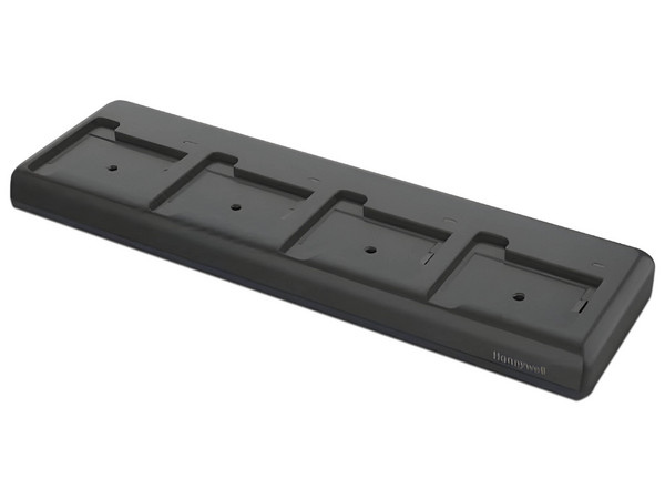 Cargador de Pilas HONEYWELL EDA52-QBC-1 con Capacidad para hasta 4 Pilas. Compatible con Series EDA56 y EDA52. Color Negro.