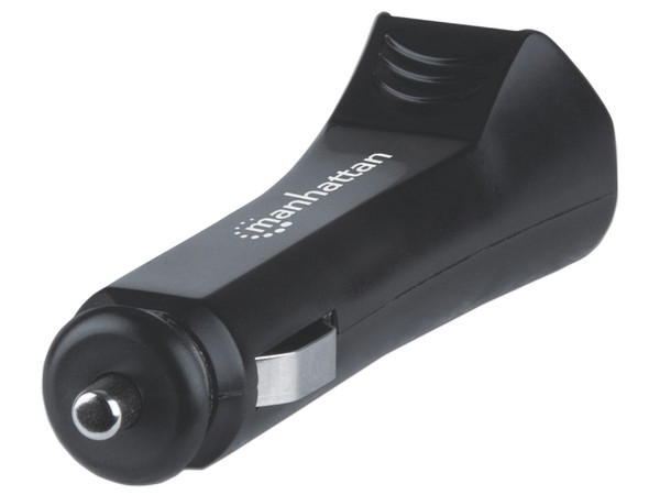 Cargador para Auto Manhattan con 2 Puertos USB. Color Negro.