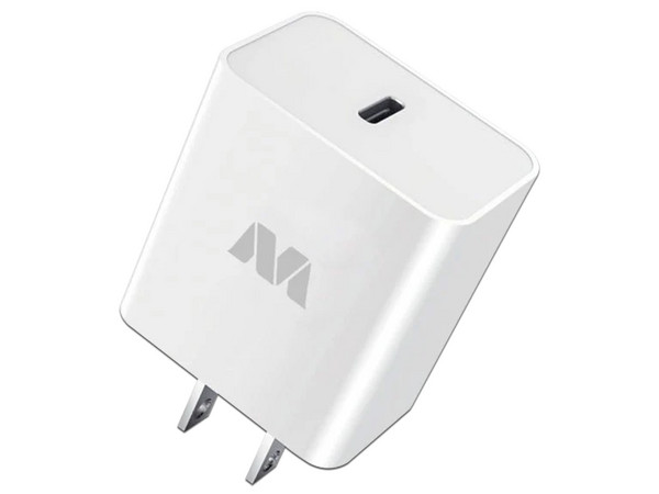 Cargador de Pared MYBAT MCGTRAC21W de 22W, 1 Puerto USB Tipo C, Color Blanco.

