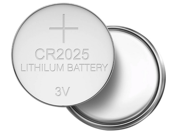 Batería Mitzu LithiuMax tipo Botón CR2035, de 3 Volts, de 150 mAh, Litio. (5 piezas).