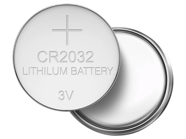 Batería Mitzu LithiuMax tipo Botón CR2032, de 3 Volts, de 150 mAh, Litio. (5 piezas).