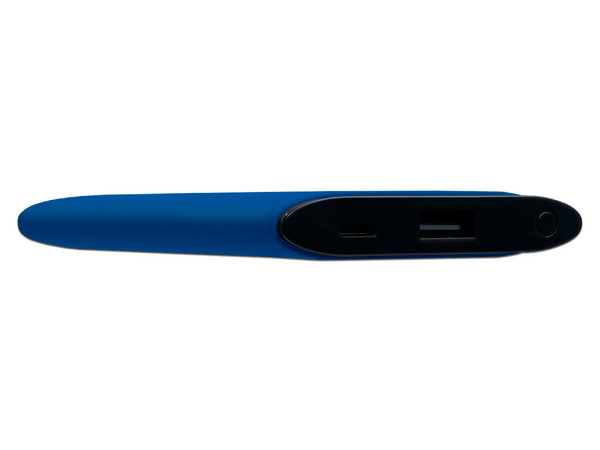 Batería Portátil recargable Mobifree Powerfree, Powerbank de 6,000 mAh. Color Azul.