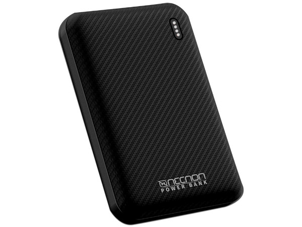 Batería Portátil recargable Necnon NPW-05FB Power Bank de 5,000 mAh para Smartphones y Tablets.