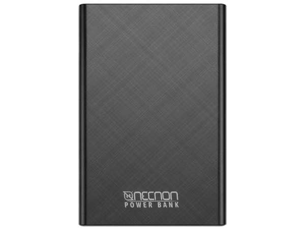 Power Bank Necnon NPW 05TC 5000mAh con Doble USB y USB C, 5V 2.1A, Indicador LED.