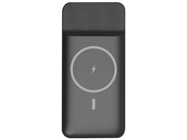 Batería Portátil Power Bank Nextep NE-431N de 10000mAh, Carga Inalámbrica, USB, USB-C. Color Negro.