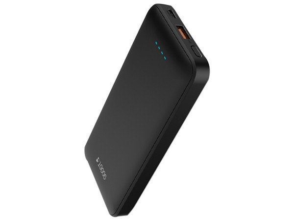 Batería Portátil Power Bank Nextep NE-431N de 10000mAh, Carga Inalámbrica, USB, USB-C. Color Negro.