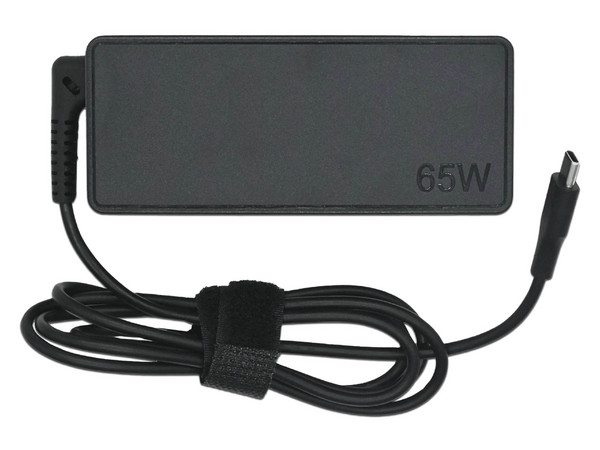 Cargador Universal OvalTech AC-C-65W para Laptop, 65W, USB Tipo C. Color Negro.