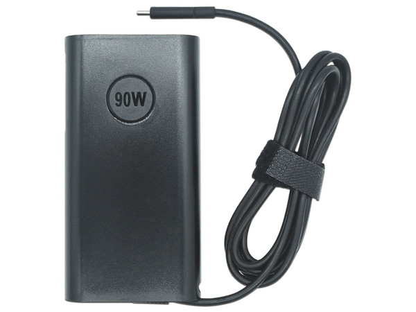 Cargador Para Laptop OvalTech AC-C-D90W, 90W, Compatible con PD, USB Tipo C. Color Negro.