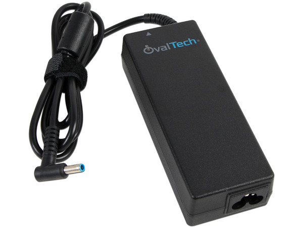 Adaptador de corriente OvalTech OTAC-E76 para HP de 19.5V/4.62A con puerto USB para carga.