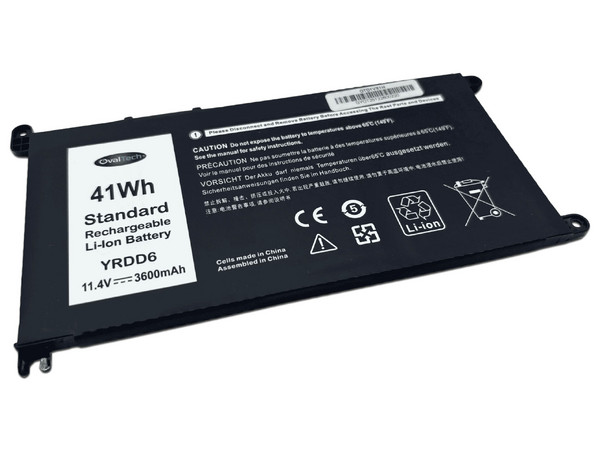 Batería Interna OvalTech OTD1VX1H, 11.4V, Para Laptops Dell Inspiron Series. Color Negro.