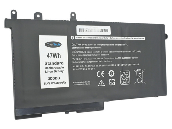Batería OvalTech OTD5280, 3 Celdas de Li-Ion, 11.4V,  Para Laptops Dell Latitud.