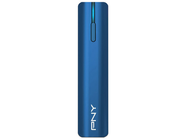 Batería Portátil recargable PNY T2200 de 2200 mAh, Micro-USB, Color Azul.