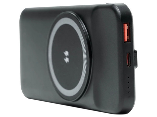Power Bank Perfect Choice con Carga Inalámbrica MagSafe Magnify Diseño compacto con carga inalámbrica MagSafe, ideal para cargar tus dispositivos sin cables de manera rápida y conveniente.