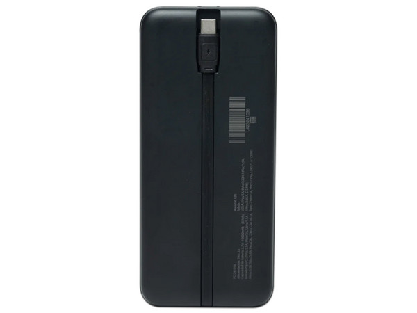 Power Bank Perfect Choice Carga Rápida 22.5W Con cable tipo C Bolt. Color Negro.