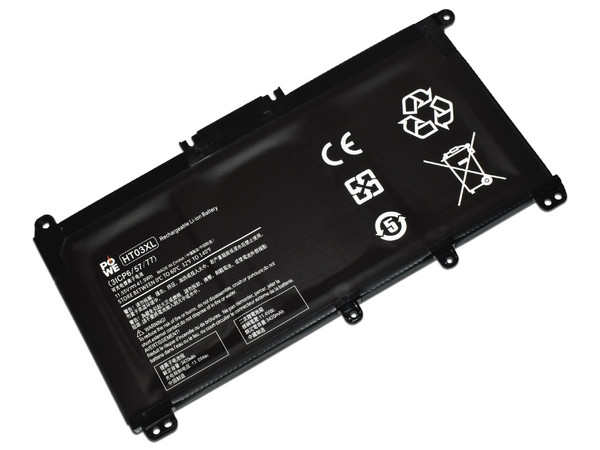Batería para Laptop POWE BTRY12184, Compatible con HP HT03XL, 3590mAh. Color Negro.
