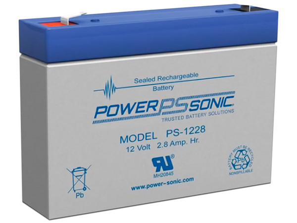 Batería de Respaldo UL de 12 V, 2.8 AH, Ideal para Sistemas de Detección de Incendio, Control de Acceso, Intrusión, Videovigilancia y Energía Solar.