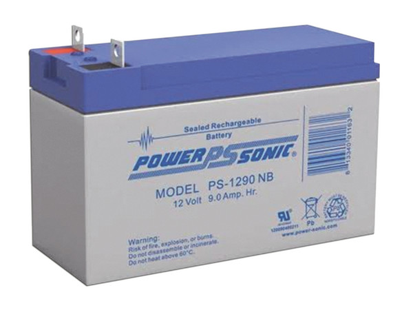 Batería de Respaldo Power Sonic PS-1290-NB1, 12V, 9Ah, Terminales NB1.