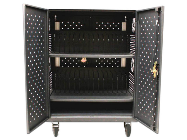 Transportador Almacenador REDLEAF LCC-24 Con Cargador Para Laptops, Color Negro.