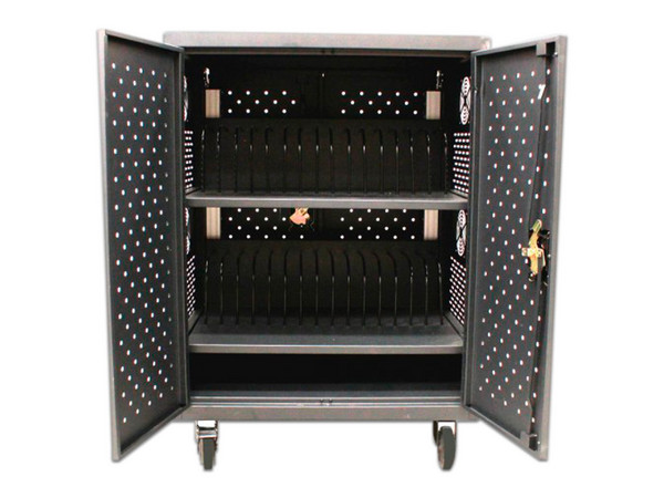 Transportador Almacenador REDLEAF LCC-30 Con Cargador Para Laptops, Color Negro.