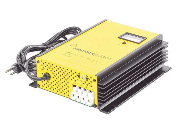 Cargador de Baterías de Plomo Ácido Samlex SEC-1230-UL, 12V, 30A, Función de Respaldo de Energía en CD.