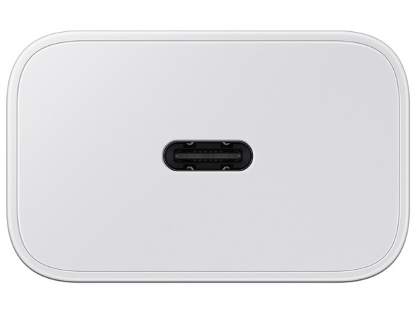 Adaptador Samsung Tipo C, 45W, (Sin Cable). Color Blanco