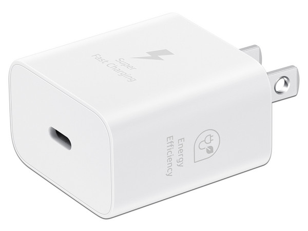 Adaptador Samsung Tipo C, 45W, (Sin Cable). Color Blanco