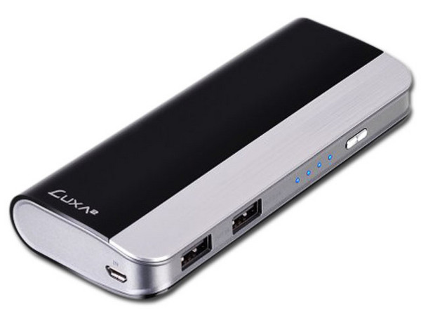 Batería Portátil recargable Thermaltake EnerG Slim Powerbank de 10,400 mAh, 5V 1A.