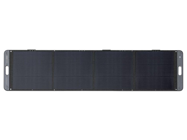Panel Solar Plegable 200W / Recomendado para el Power Station Portable de 1200W UGREEN / Alta Eficiencia de Conversión / Alineación Inteligente de la Luz Solar / Resistente Al Agua y Duradero / Incluye Cable XT60 Macho a Macho 2m.