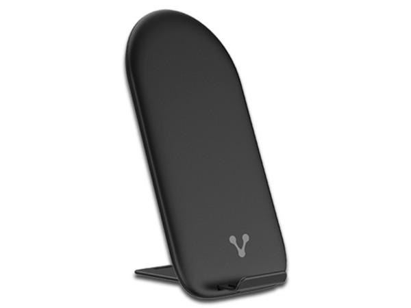 Cargador inalámbrico Vorago WC-300, Potencia de 10W máximo, Color Negro.