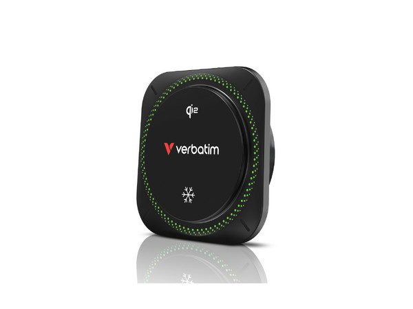 Cargador Inalámbrico, Verbatim Magnético, Tipo C, Ventilador de Enfriamiento, Iluminación RGB, Qi2.