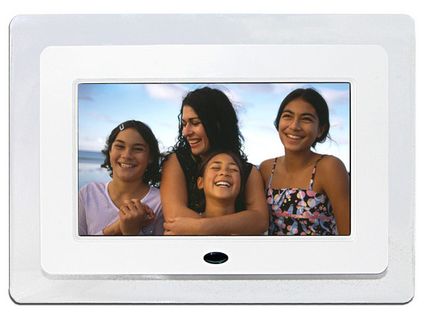Portarretrato Digital KDS LCD de 7 pulgadas, Reproduce JPEG, MP3 y Video. Bocinas Integradas