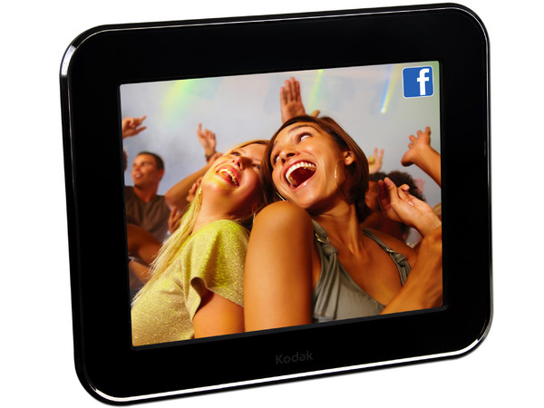Portarretrato Digital Kodak Pulse Wi-Fi y Touchscreen. Lleva las fotos de Facebook al mundo real