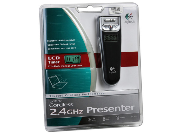 Presentador Inalámbrico Logitech Cordless 2.4GHz