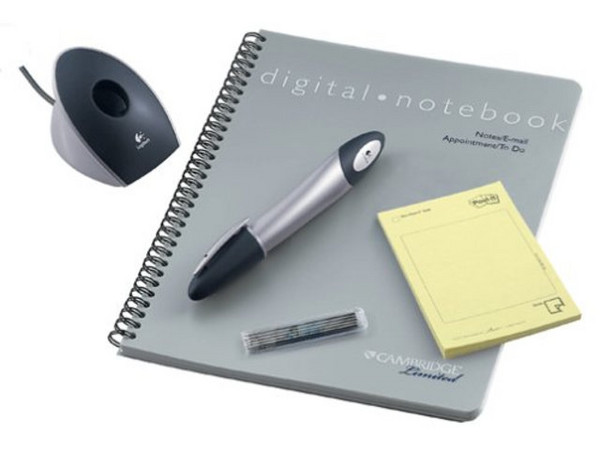 Pluma Digital Logitech IO Personal Digital Pen, Para Notas. Interfase USB