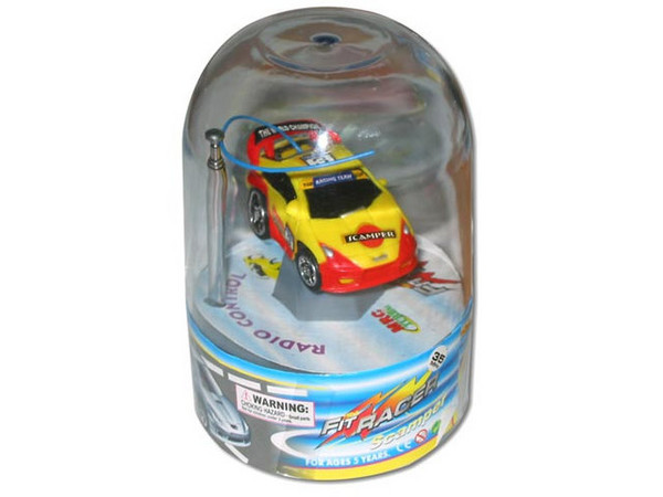 Mini-Auto FITRacer de Control Remoto, utiliza baterias 