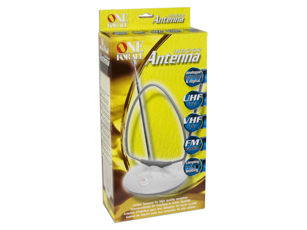 Antena One For All para recepción de canales de TV y radio FM