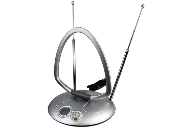 Antena de Interior amplificada VHF/ UHF