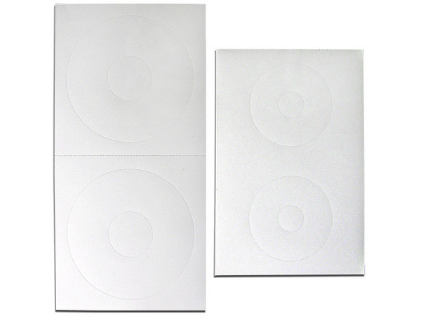 Etiquetas Adhesivas para CDs, Compatibles con el Diseñador de Etiquetas PC-230045, 44 piezas