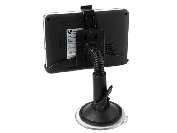 GPS con Pantalla Sensible al Tacto V7 NAV740, Reproduce MP3, Fotos y Videos. Incluye Mapas Precargados de México, Guadalajara y Monterrey