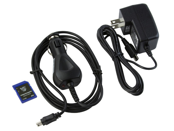 GPS con Pantalla Sensible al Tacto V7 NAV740, Reproduce MP3, Fotos y Videos. Incluye Mapas Precargados de México, Guadalajara y Monterrey