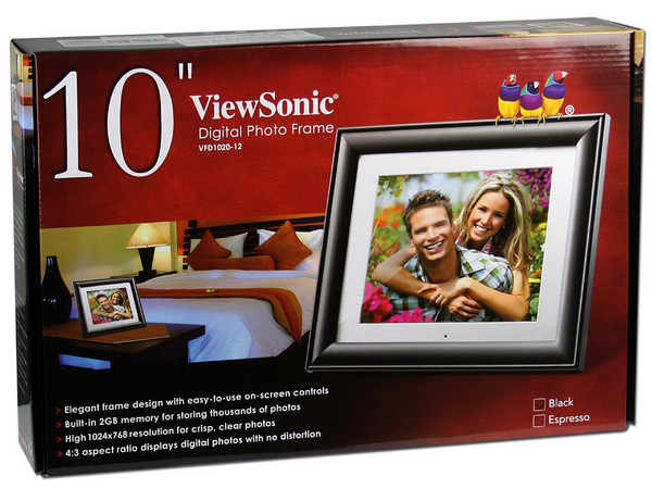 Portarretrato Digital Viewsonic LCD de 10