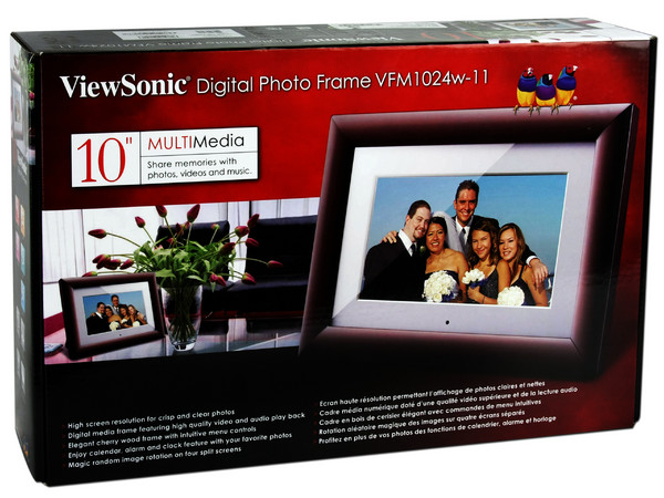 Portarretrato MULTIMedia Viewsonic LCD de 10