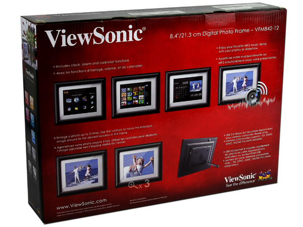 Portarretrato MULTIMedia Viewsonic LCD de 8.4