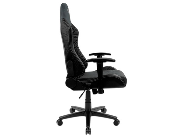 Silla Gamer Aerocool Knight Steel Black. Color Negro.