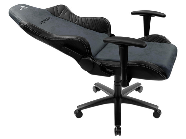 Silla Gamer Aerocool Knight Steel Black. Color Negro.