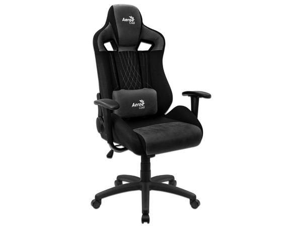 Silla Gaming AeroCool Earl Iron Black. Color Negro.