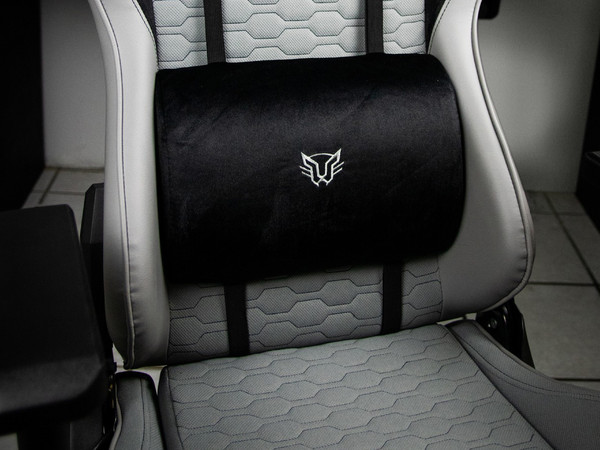 Silla Gamer Balam Rush Thunder 2, inclinación ajustable de hasta 180 Grados, Pistón de gas clase 4, Soporta hasta 150kg, soporte lumbar, Color Gris.