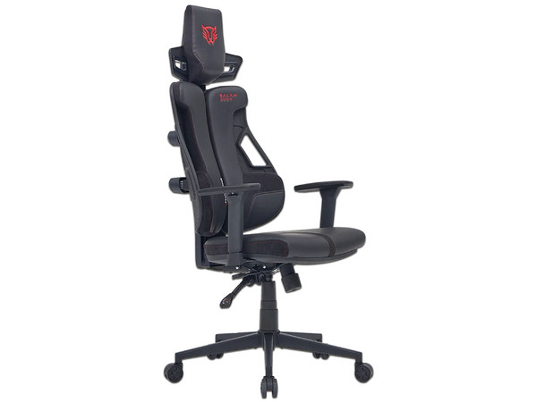 Silla Gaming Balam Rush Bolt Rush PA, inclinación hasta 120. Color Negro/Rojo.