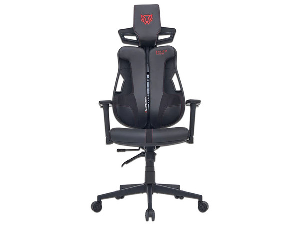 Silla Gaming Balam Rush Bolt Rush PA, inclinación hasta 120. Color Negro/Rojo.